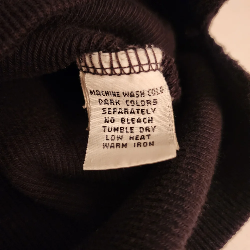 Ralph Lauren‎ Chaps Vintage Black V-Neck Y2K Retro Sweater. Size XXL